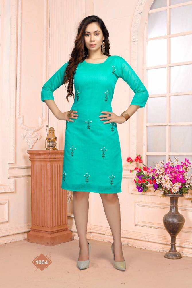 Rangoli 1001 Fancy Regular Wear Designer Kurti Collection